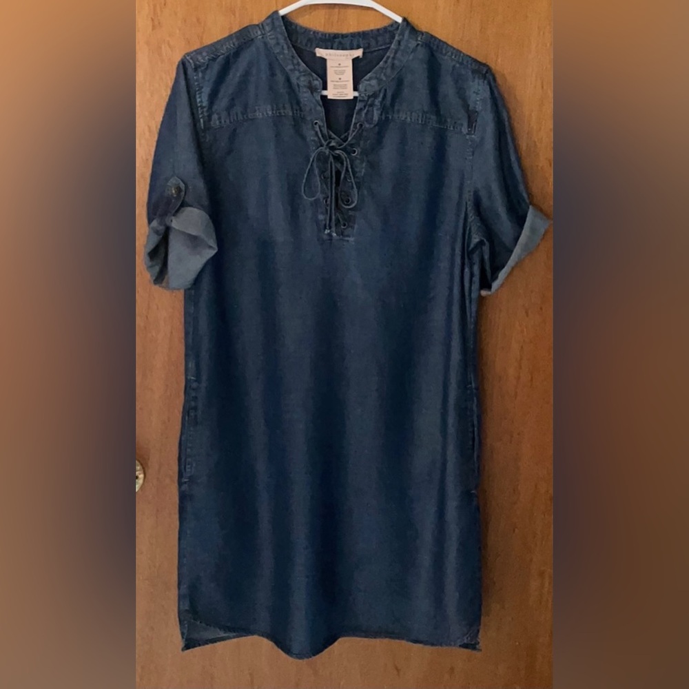 🔥CLEARANCE🔥Philosophy Casual Denim Dress - Picture 3 of 4